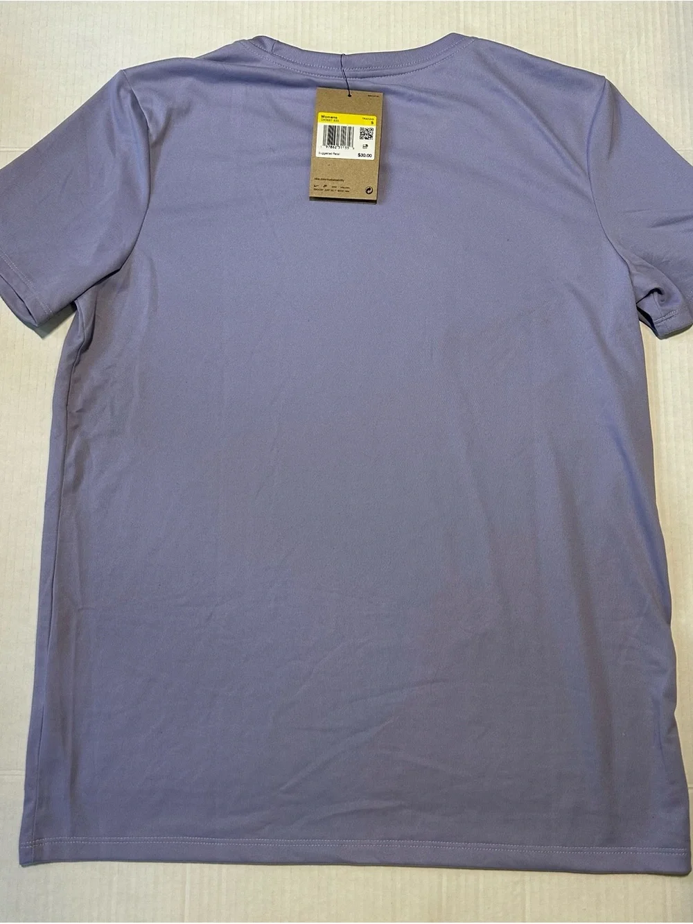 Nike Women’s Lilac Dri-FIT Short Sleeve Tee Size Small NWT